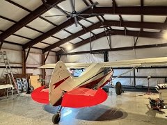 Hangar with Maule